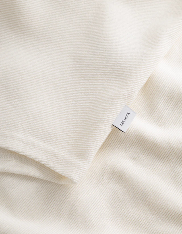 Les Deux Barry Baseball Jersey SS Shirt Light Ivory