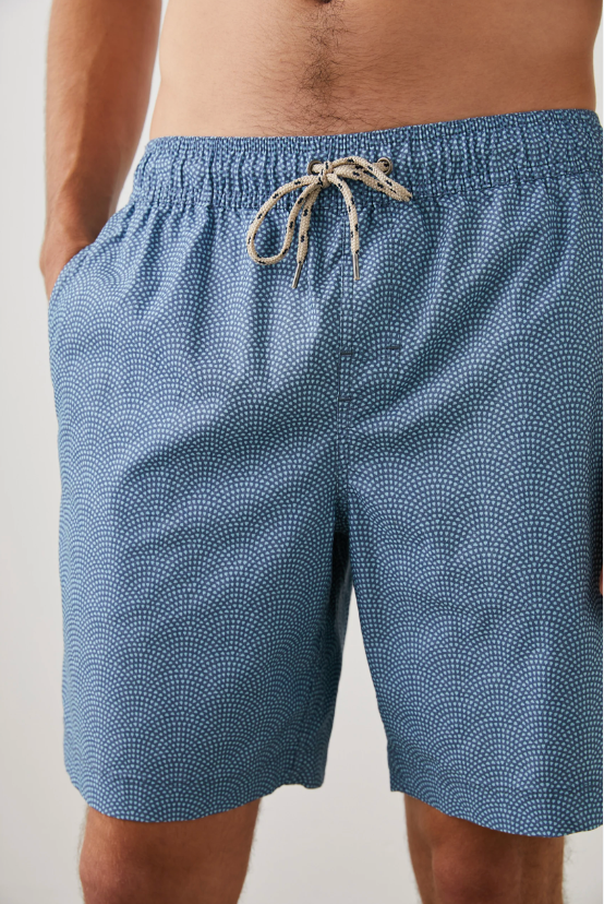 Rails Kian Swim Short in Eventide Deep Sea