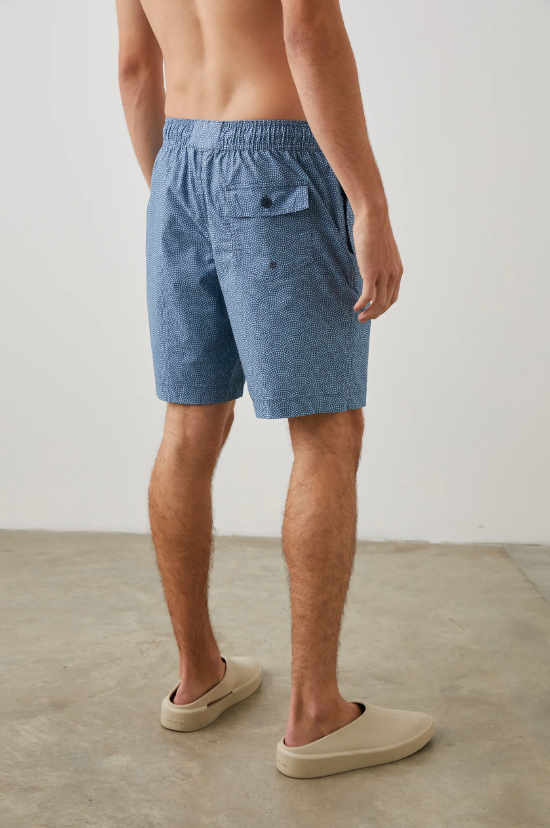 Rails Kian Swim Short in Eventide Deep Sea