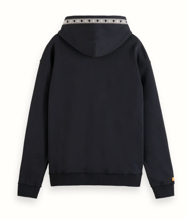 Scotch & Soda Palm Tree Embroidery Hoodie