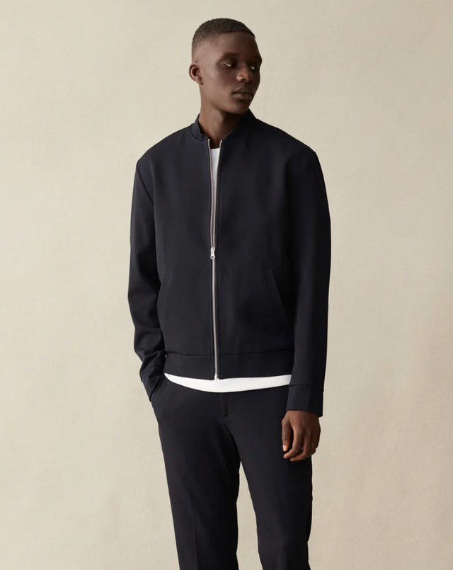 Les Deux Como Bomber Jacket Black