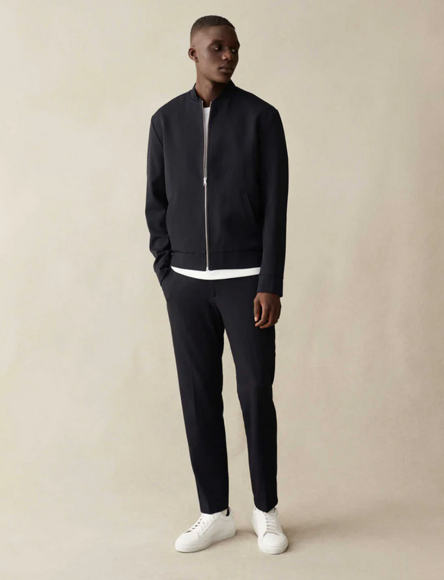 Les Deux Como Bomber Jacket Black