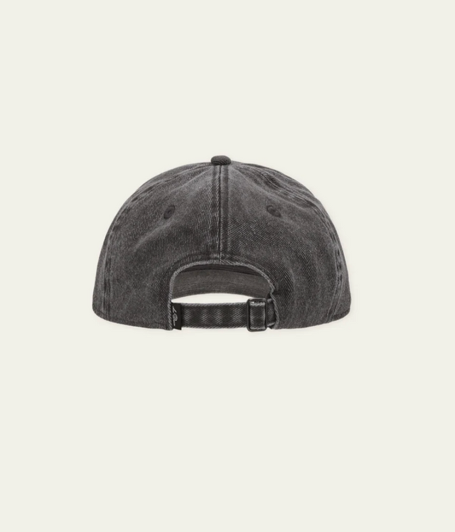 Les Deux Collage Washed Soft Baseball Cap Black