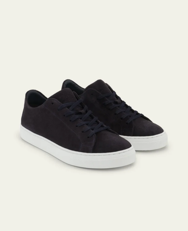 Les Deux Signature Suede Sneaker