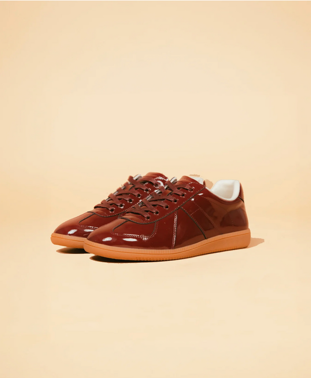 Jourdan Julian Trainer Low 001 Oxblood