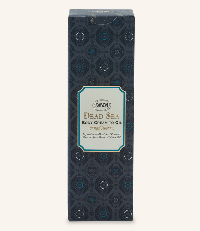 Sabon Dead Sea Cream to Oil
