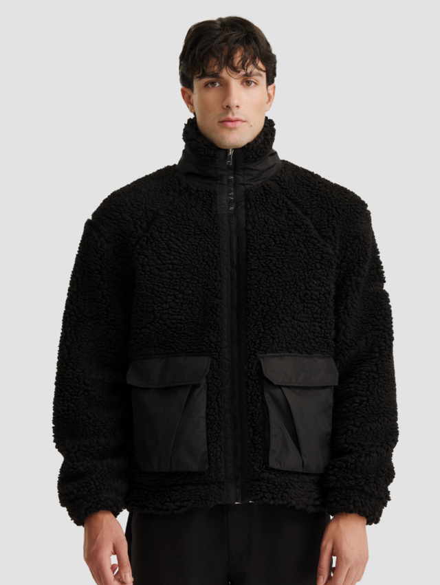Nomaka Julier Sherpa Jacket Black