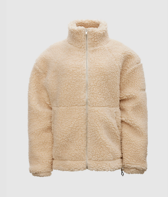 Nomaka Clariden Sherpa Jacket Off White