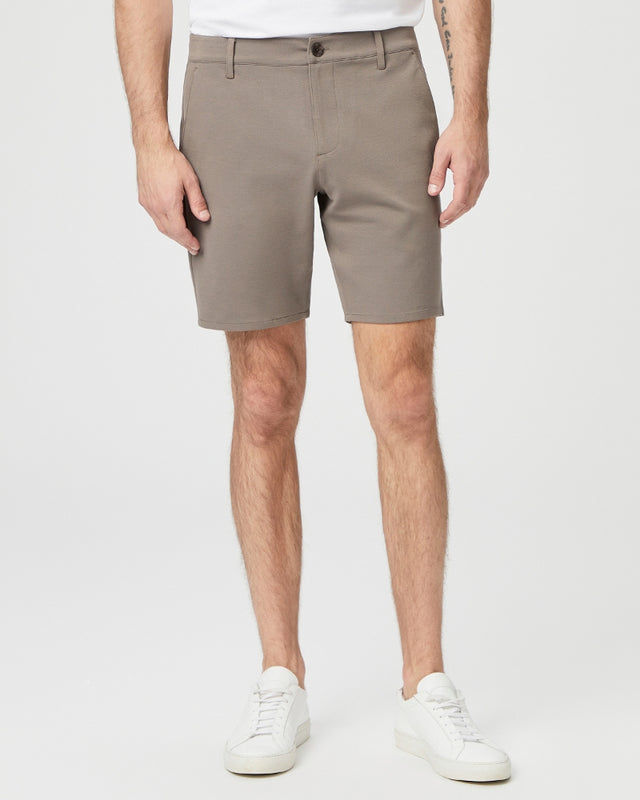 Paige Rickson Trouser Short in Dark Taupe