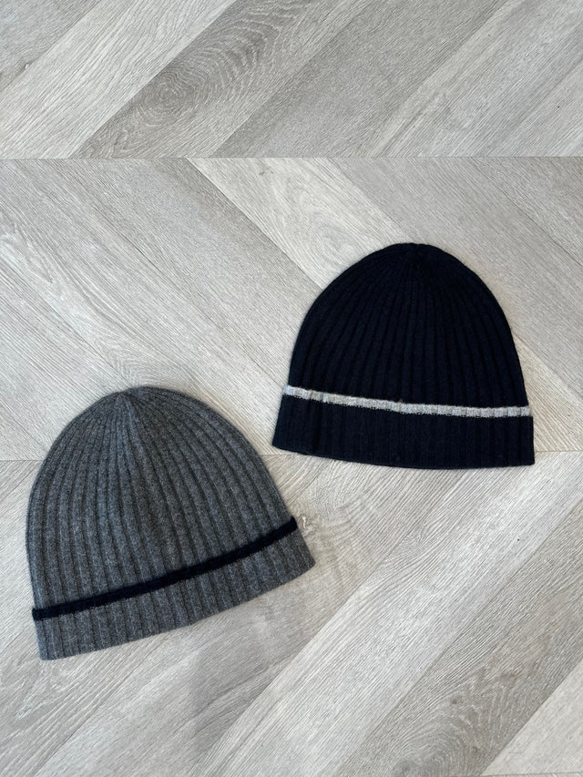 Naadam Cashmere Hat with Tipping