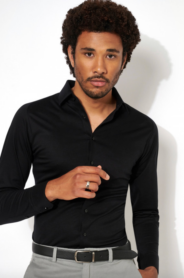 Desoto Jersey Button Down Shirt