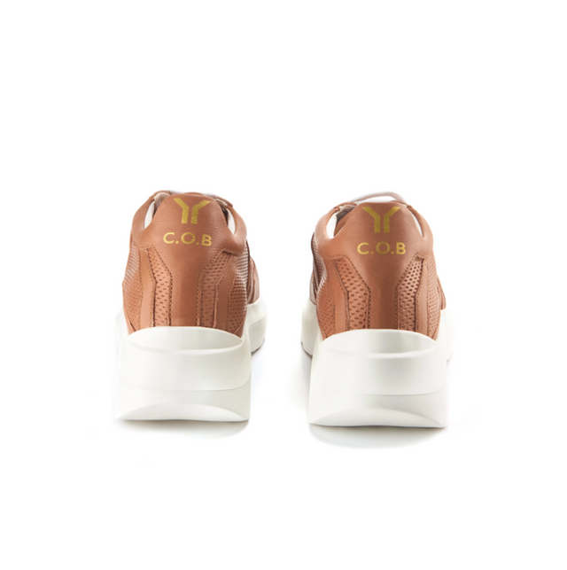 Culture of Brave Free Soul Low Cut Cuoio Brown Leather Sneaker