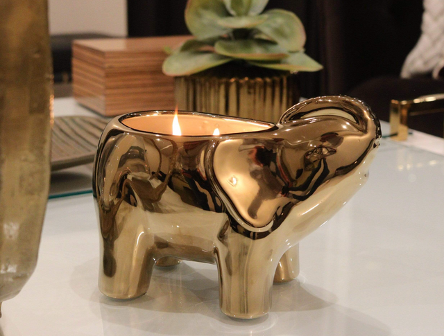 Thompson Ferrier Elephant Candle