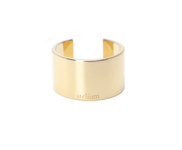 Atelium 18K Gold Open Wide Band
