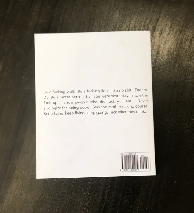 Fu*k What They Think Book By PJ Jenkins Jr.