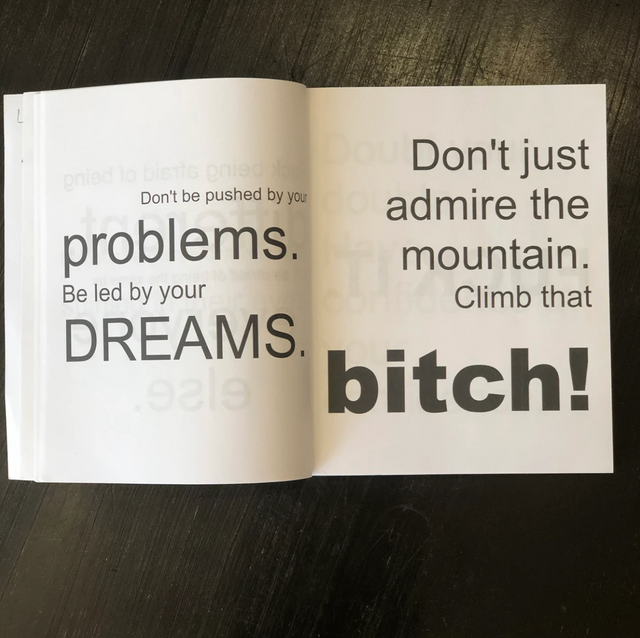Fu*k What They Think Book By PJ Jenkins Jr.