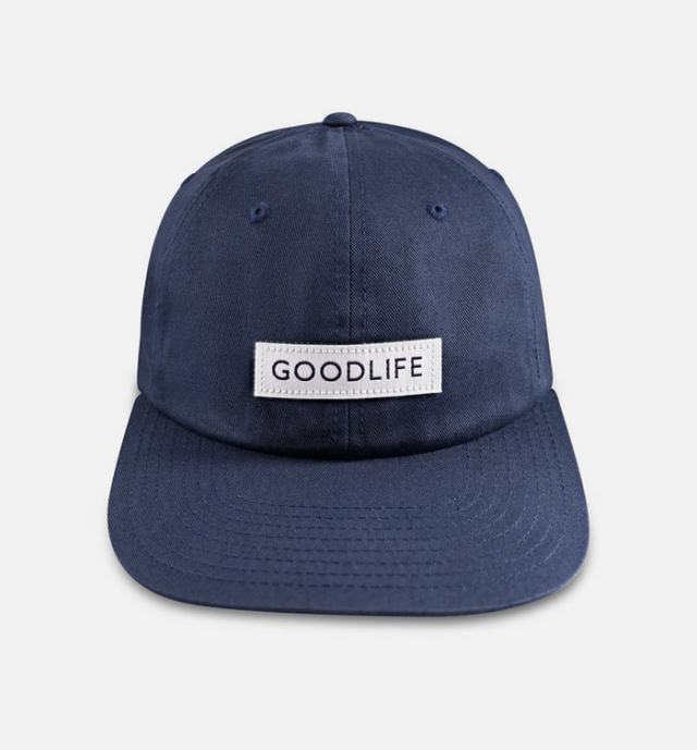 Goodlife Curved Brim Box Logo Hat