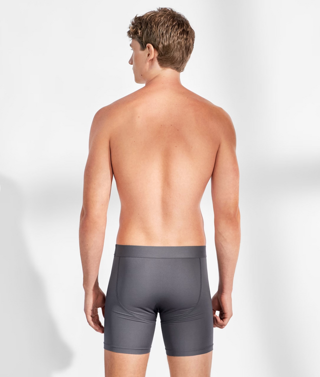 Bread & Boxers 2-Pack Boxer Brief Active in Iron Grey