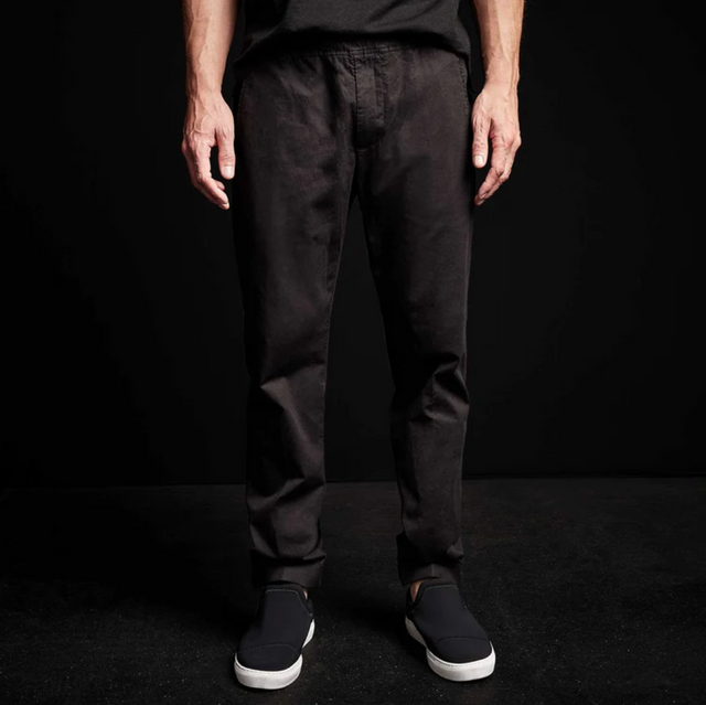 James Perse Cotton Linen Cuffed Trouser
