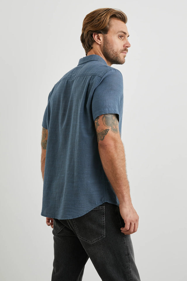 Rails Fairfax Shirt in Sea Blue