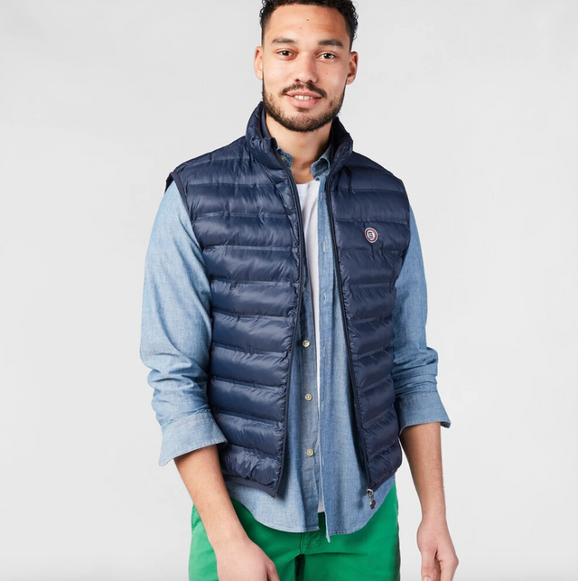 Serge Blanco Sleeveless Puffer Vest