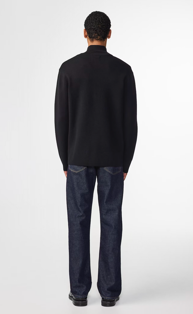 NN.07 Harald Wool Blend Half Zip Sweater