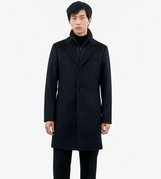 Tiger of Sweden Finnan C Wool Blend Coat