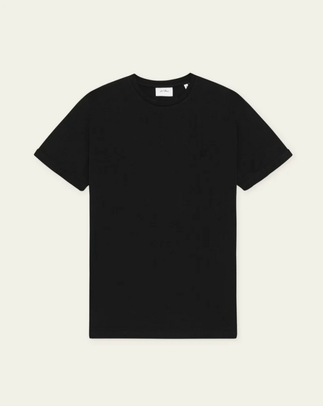 Les Deux Norregard Tonal T-Shirt Black