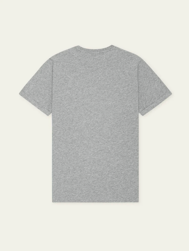 Les Deux Norregard Tonal T-Shirt Grey Melange