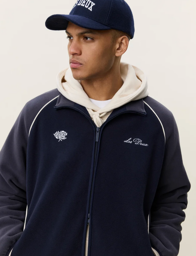 Les Deux Fleece Track Jacket