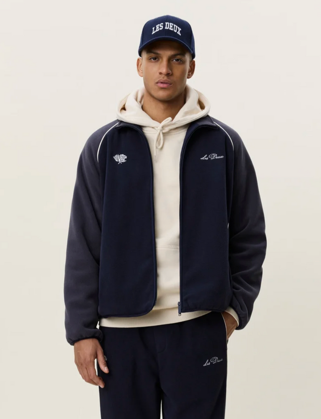 Les Deux Fleece Track Jacket