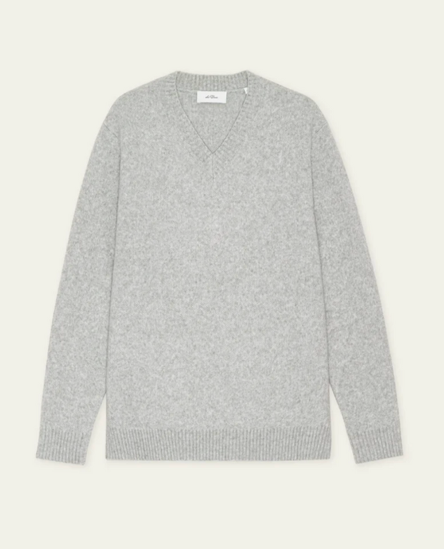 Les Deux Melange V-Neck Knit