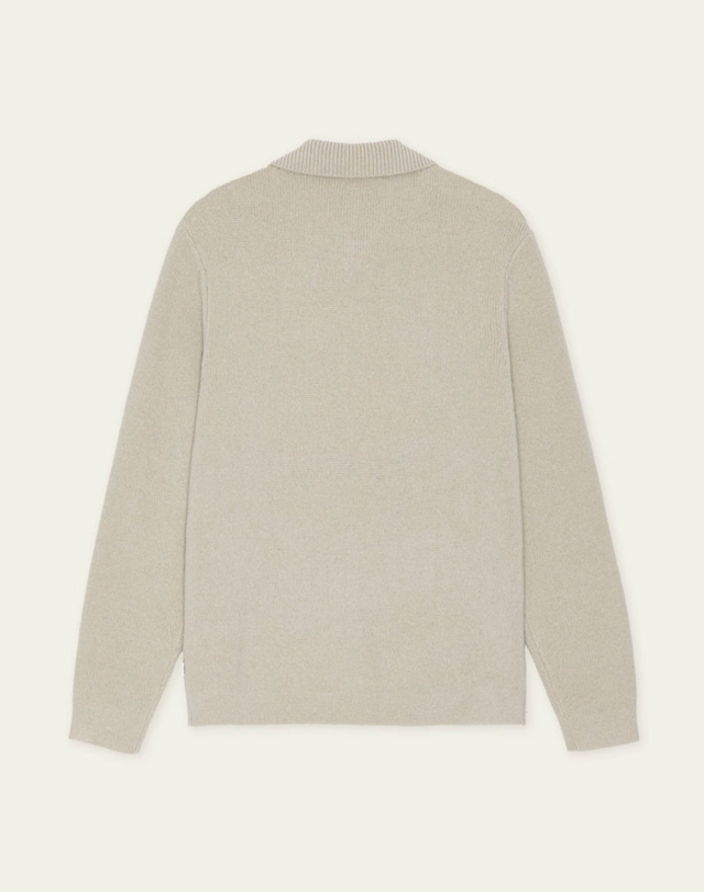 Les Deux Milano Knit Overshirt Light Sand