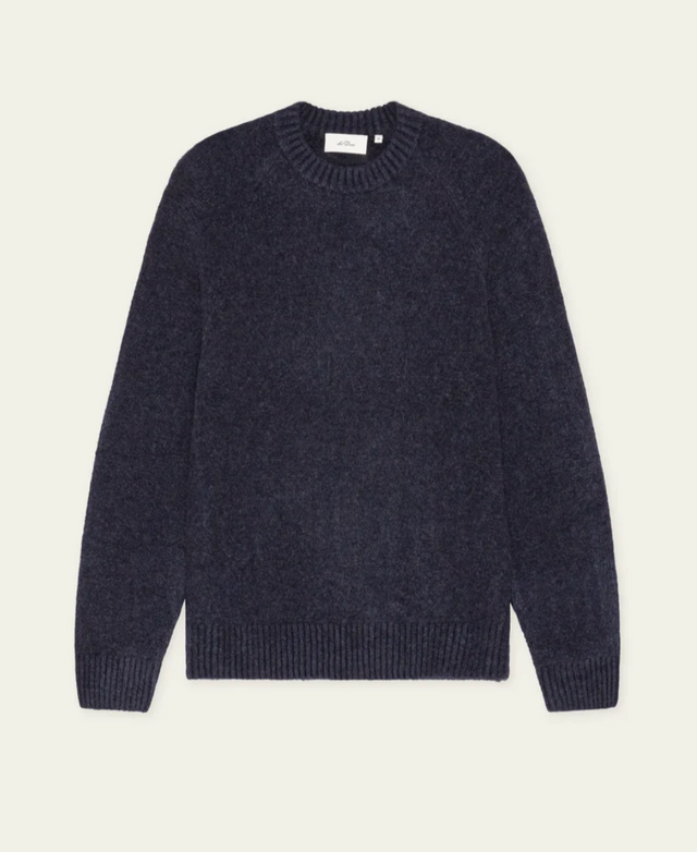 Les Deux Soft Roundneck Knit Dark Navy