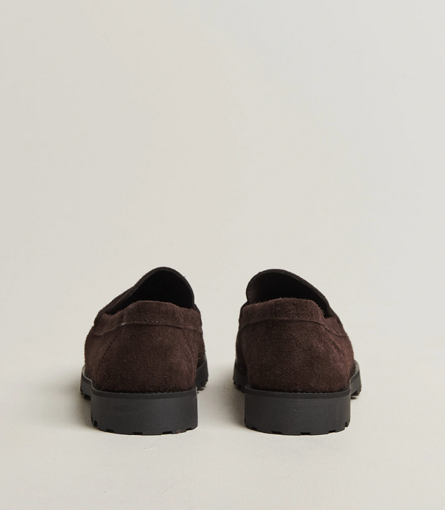 Les Deux Hairy Suede Loafer