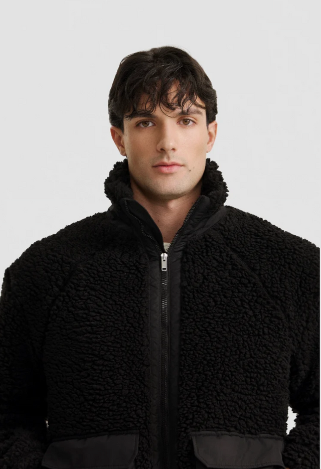 Nomaka Julier Sherpa Jacket Black