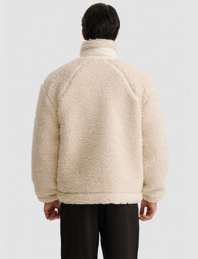 Nomaka Julier Sherpa Jacket Off-White