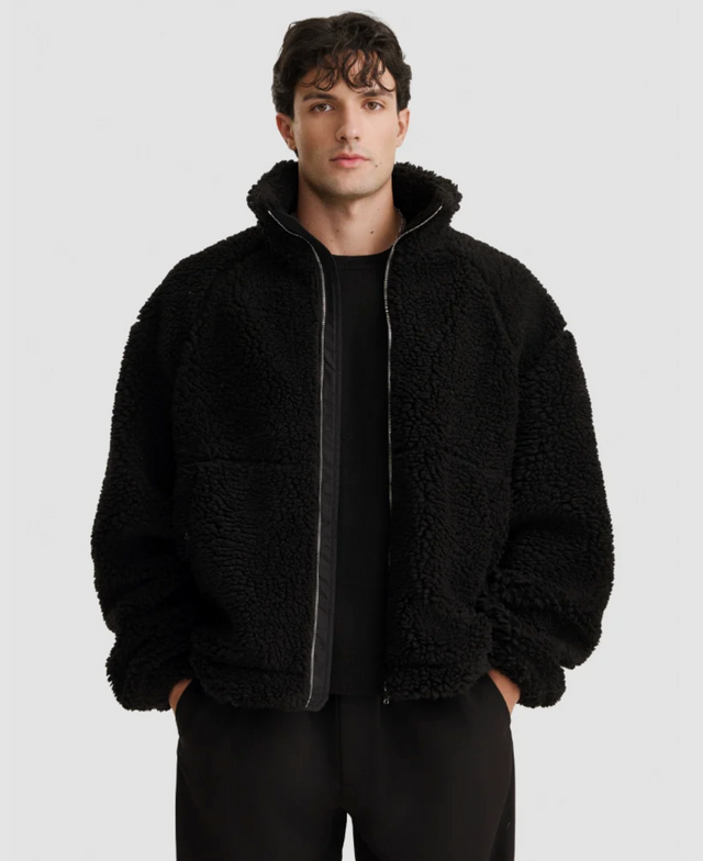 Nomaka Clariden Sherpa Jacket Black