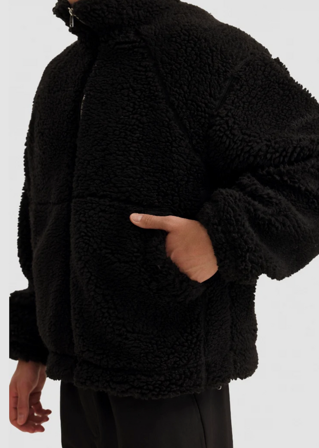 Nomaka Clariden Sherpa Jacket Black