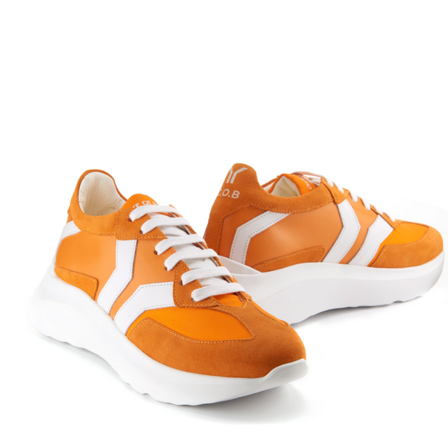 Culture of Brave Free Soul Low Cut Sneaker in Orange