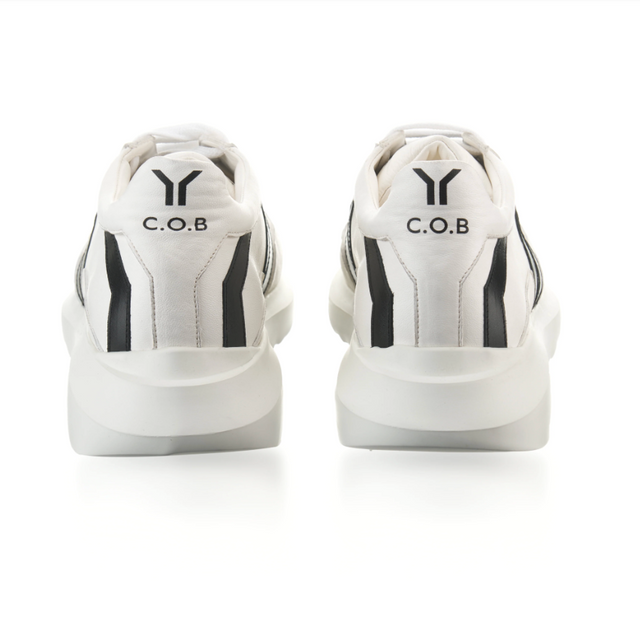 Culture of Brave Free Soul Low Cut White Leather Sneaker