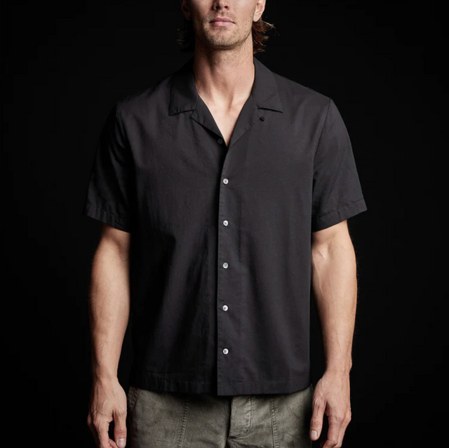 James Perse Double Layer Short Sleeve Shirt