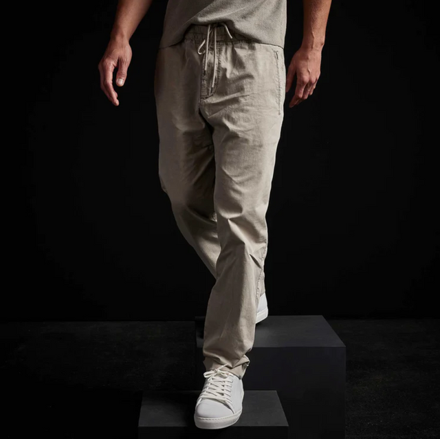 James Perse Cotton Linen Cuffed Trouser